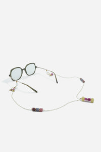 Bijoux Chaine De Lunette Lior Violet 72 cm