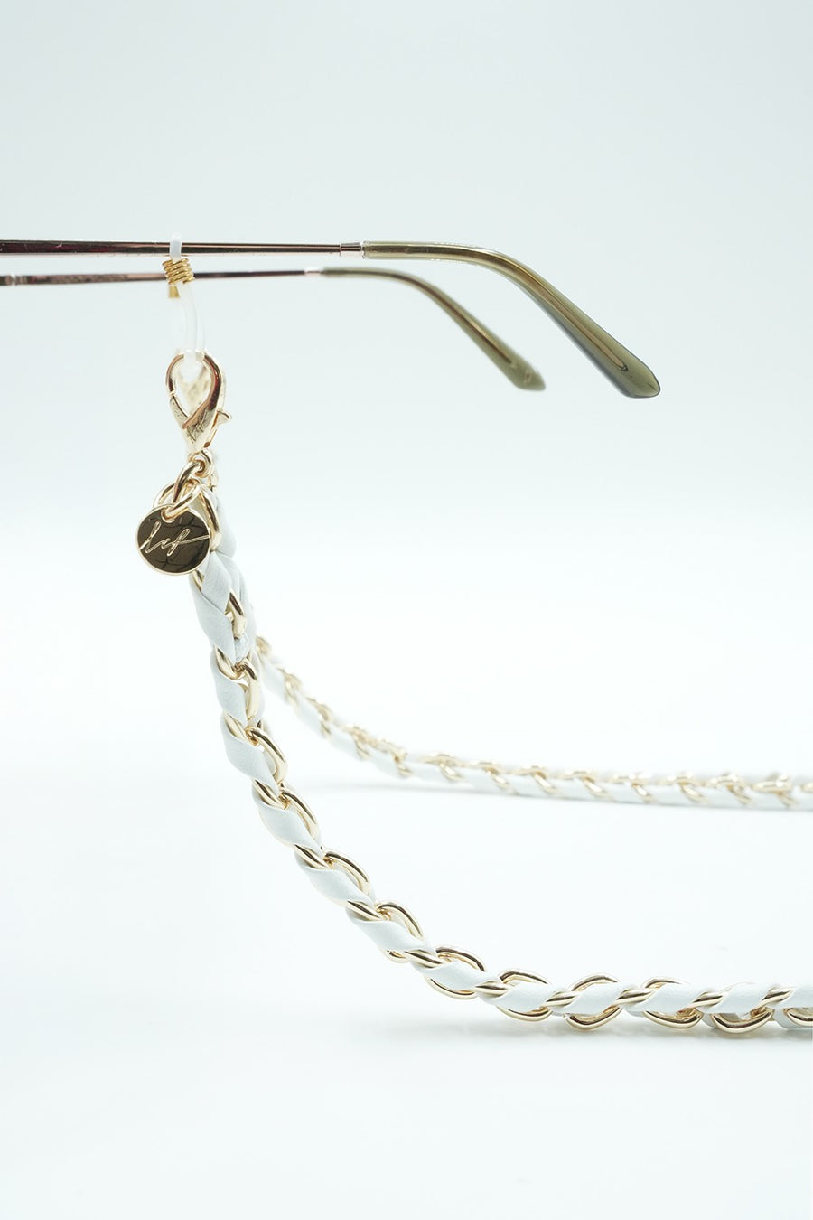 Bijoux Chaine De Lunettes Lou Blanc 72 cm - 2