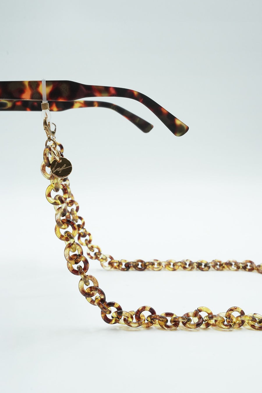 Bijoux Chaine De Lunettes Yoko Marron 72 cm - 2