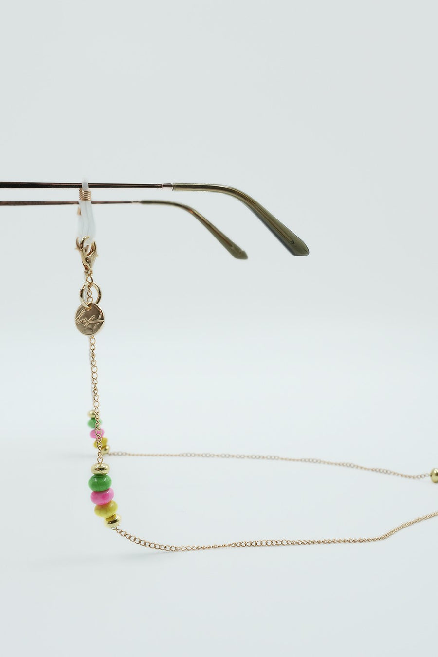 Bijoux Chaine De Lunettes Lior Jaune 72 cm - 2
