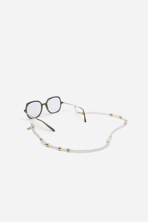 Bijoux Chaine De Lunettes Sola Blanc 72 cm
