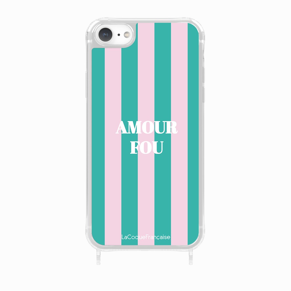 Crazy Love Printed Rings Case in Pink