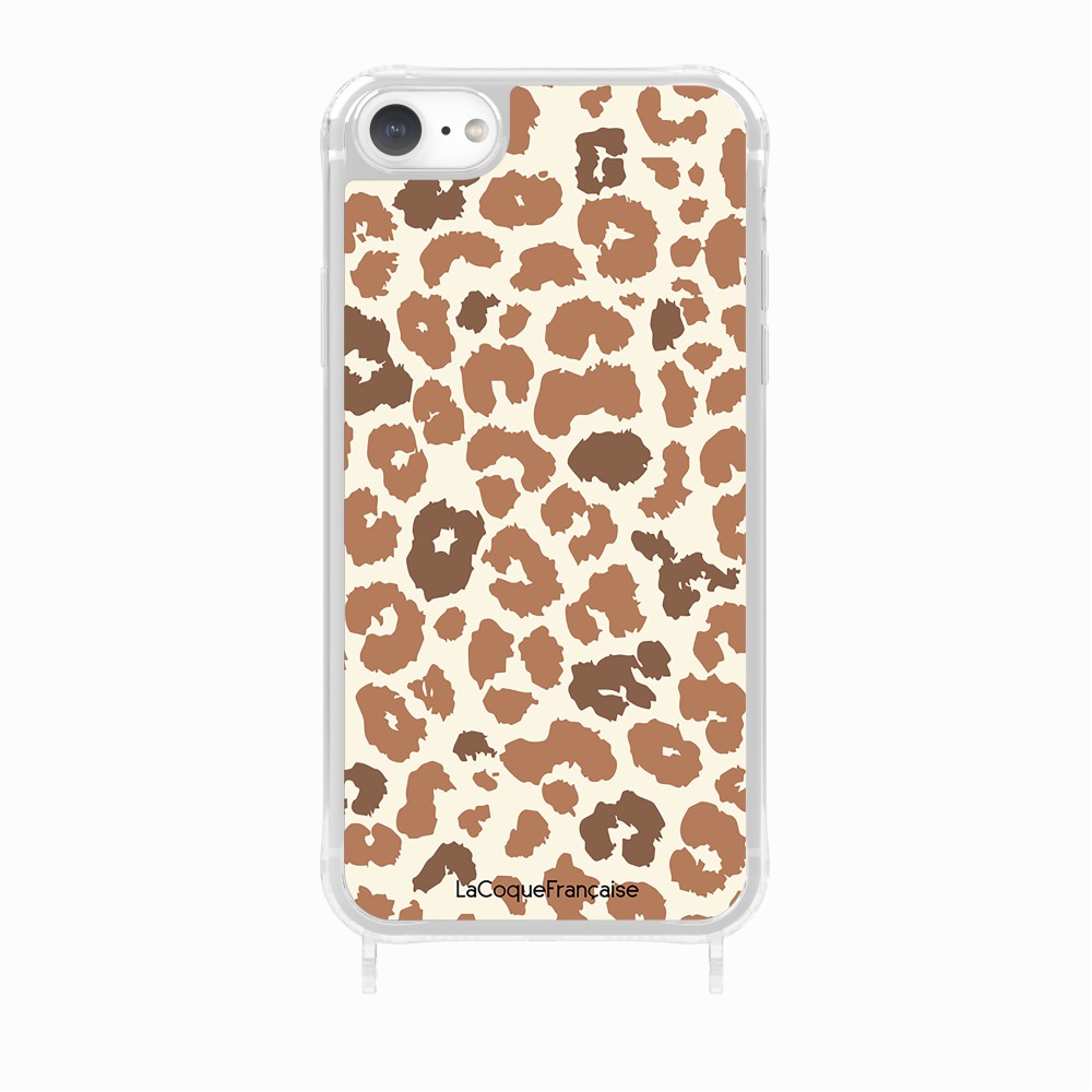 Leopard Print Ring Case Brown
