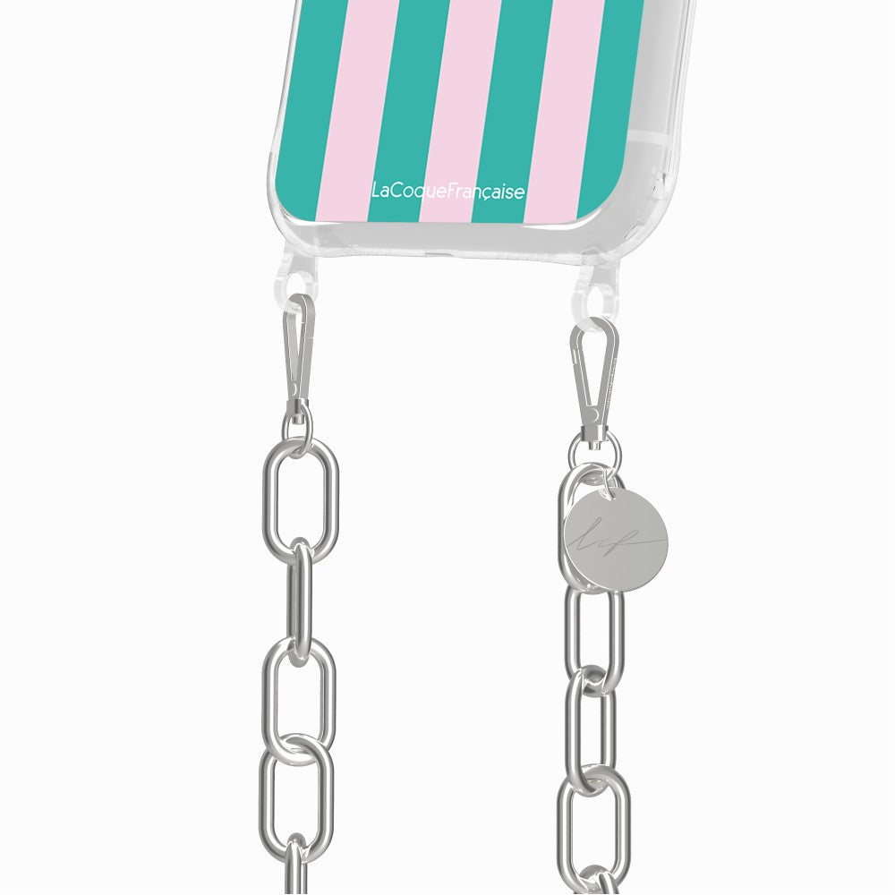 Coque Anneaux Imprimee Amour Fou Rose