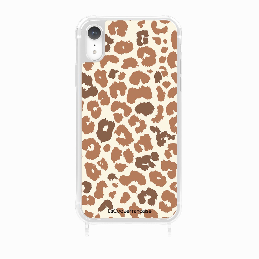 Leopard Print Ring Case Brown