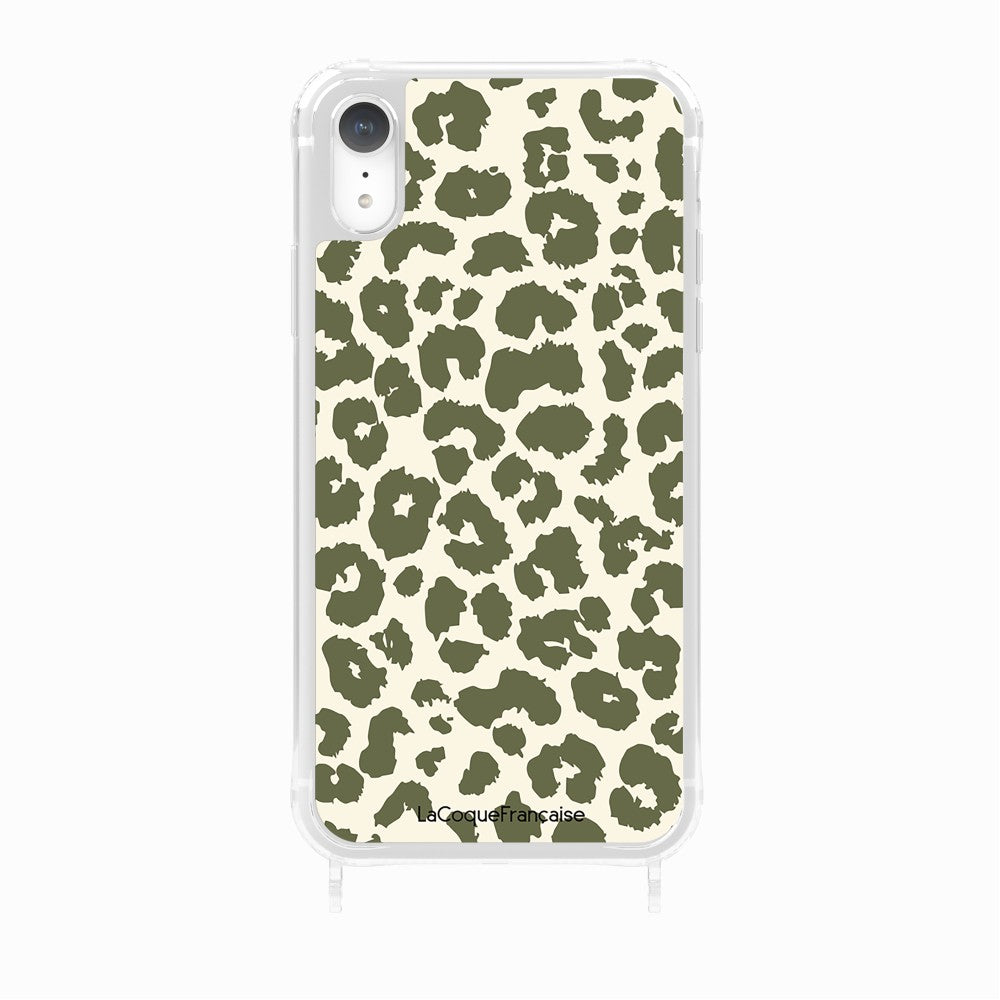 Leopard Print Ring Case Khaki