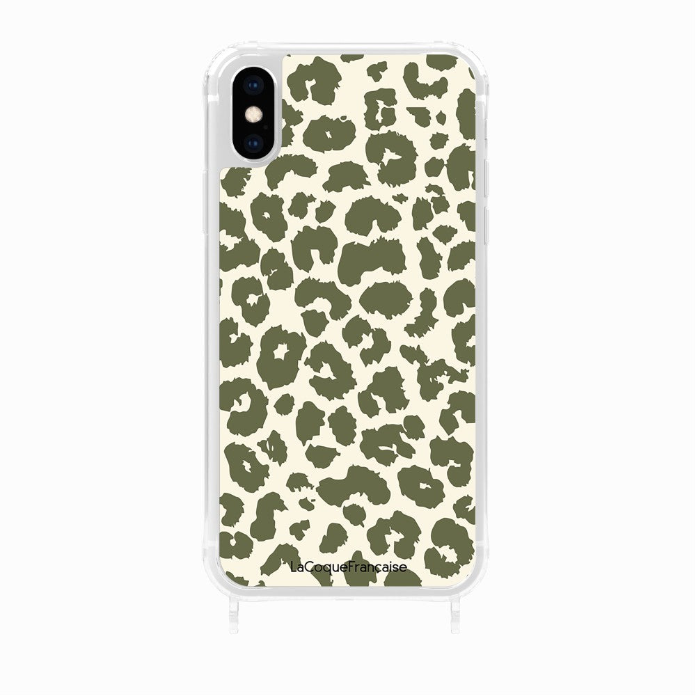 Leopard Print Ring Case Khaki