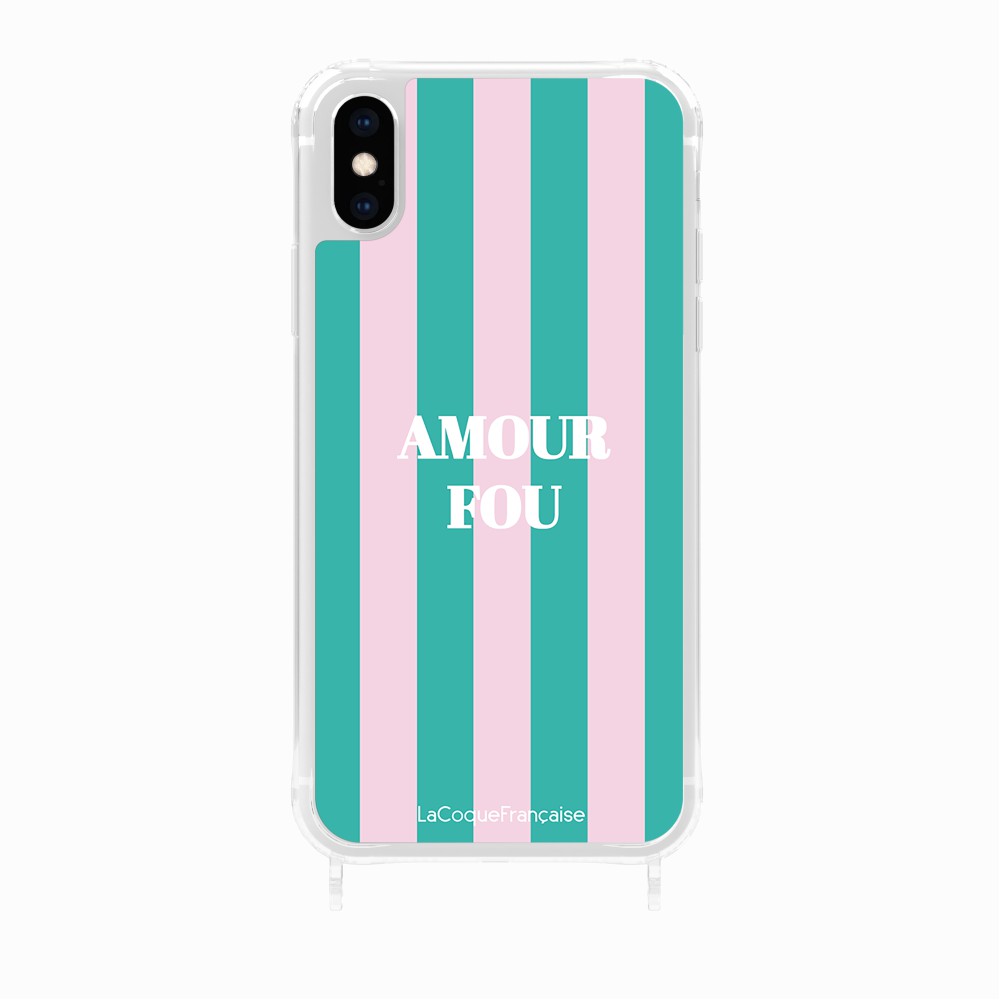 Crazy Love Printed Rings Case in Pink