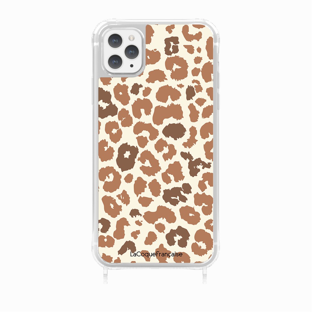 Leopard Print Ring Case Brown