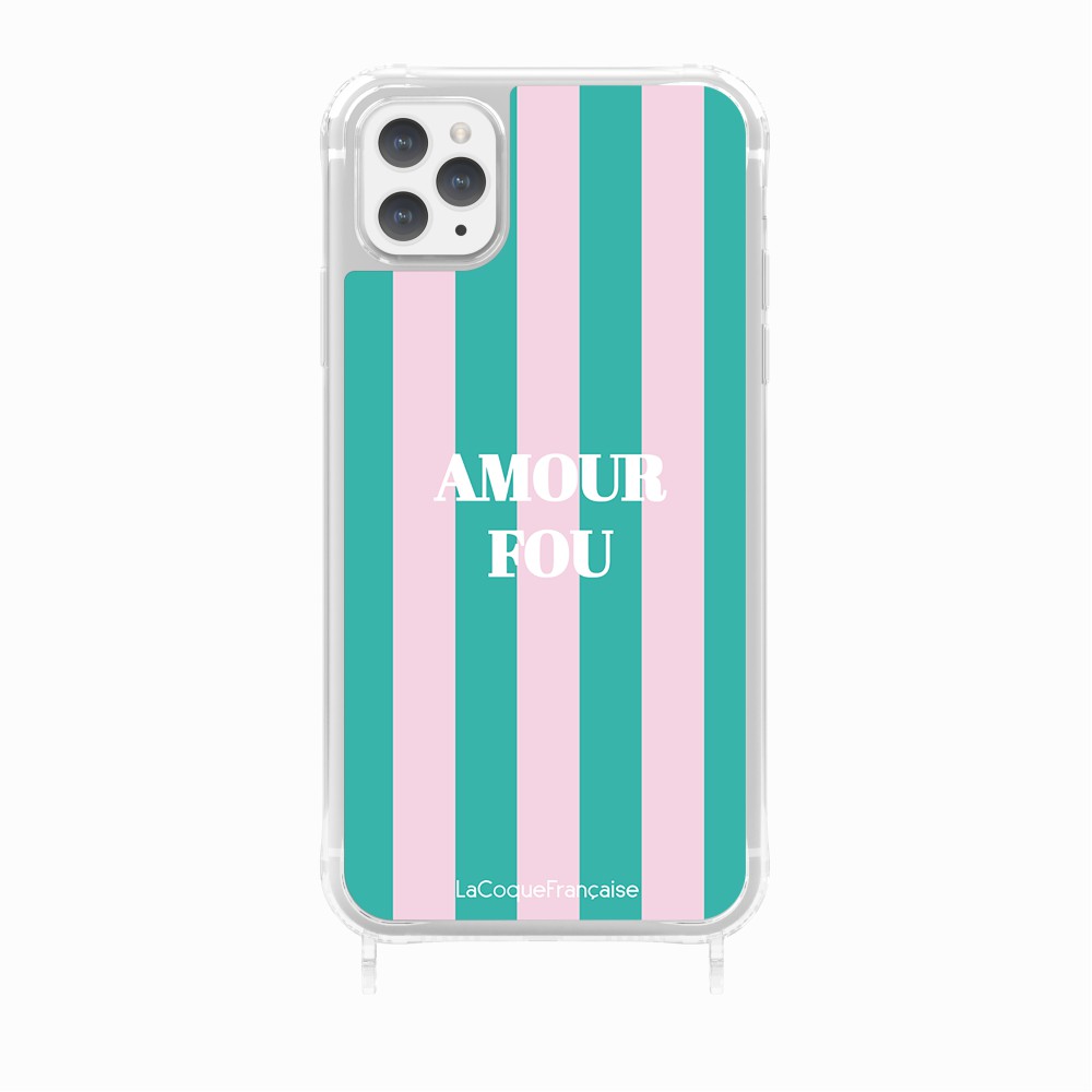 Crazy Love Printed Rings Case in Pink