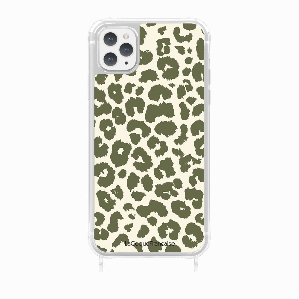 Leopard Print Ring Case Khaki