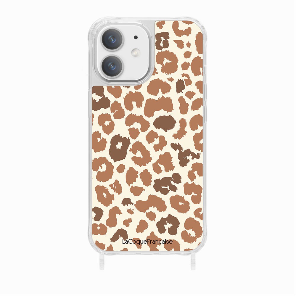 Brown Leopard Print Ring Case