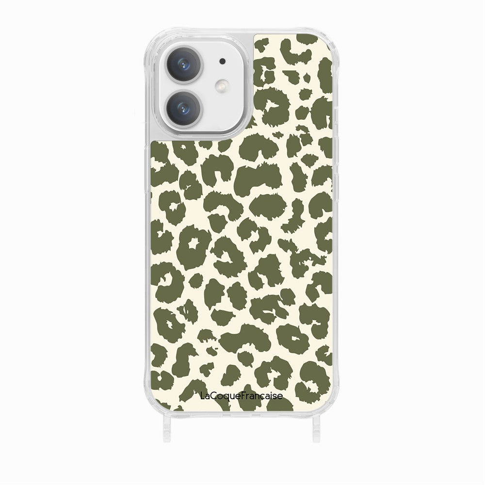 Leopard Print Ring Case Khaki