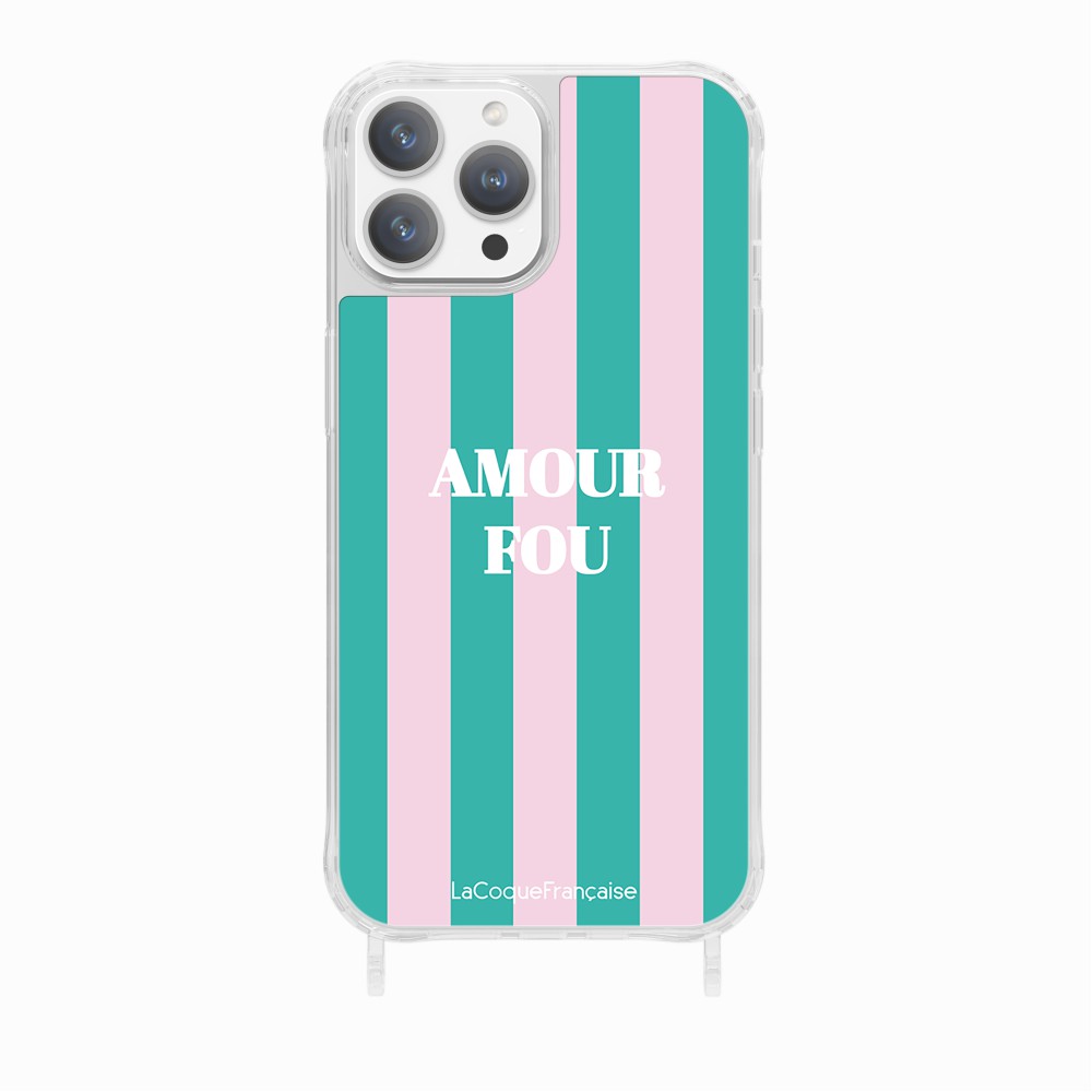 Crazy Love Printed Rings Case in Pink