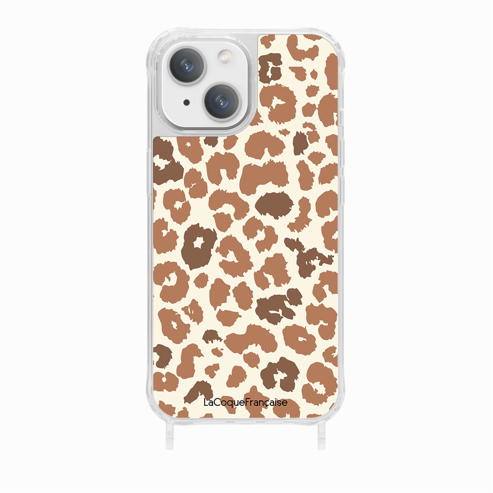 Leopard Print Ring Case Brown