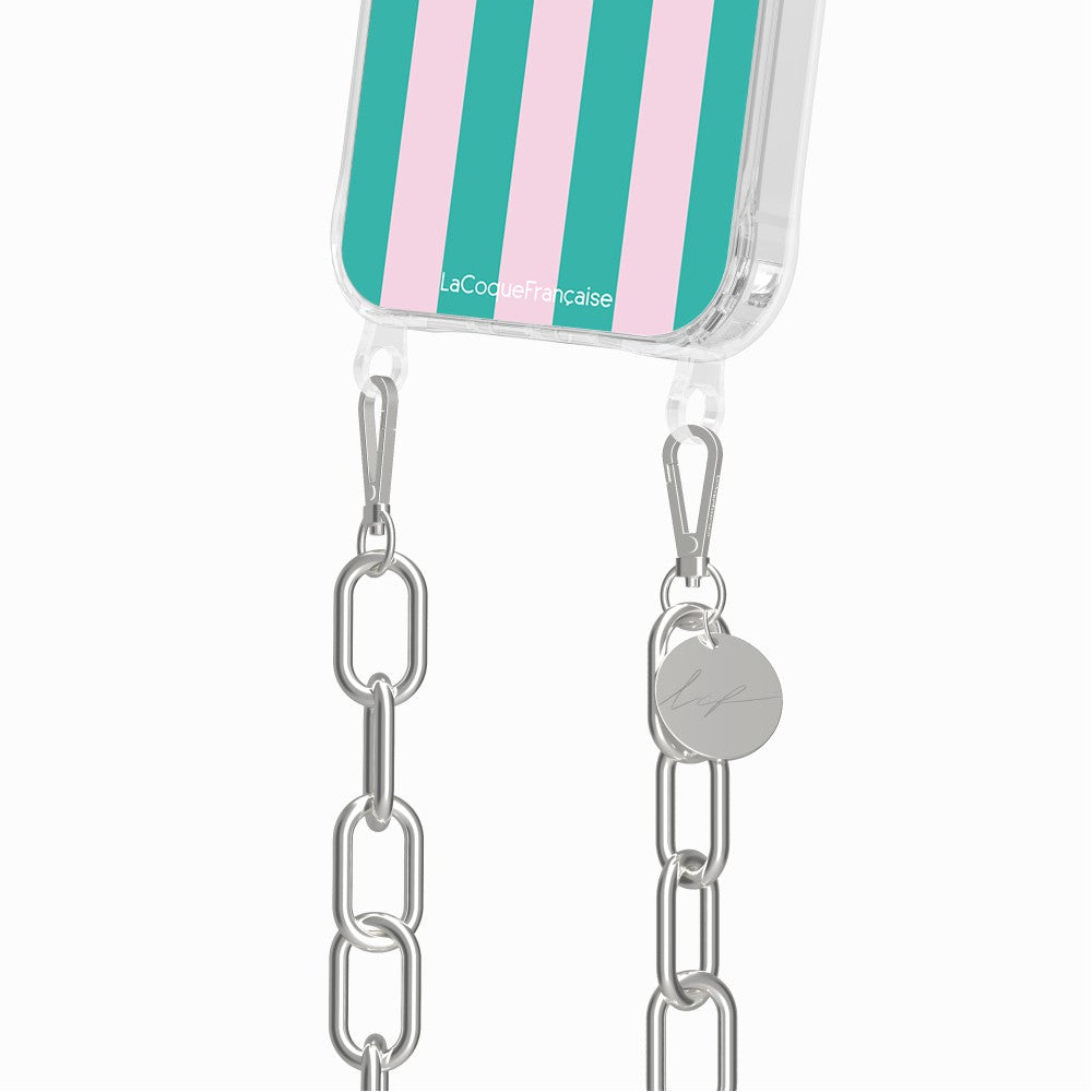 Coque Anneaux Imprimee Amour Fou Rose