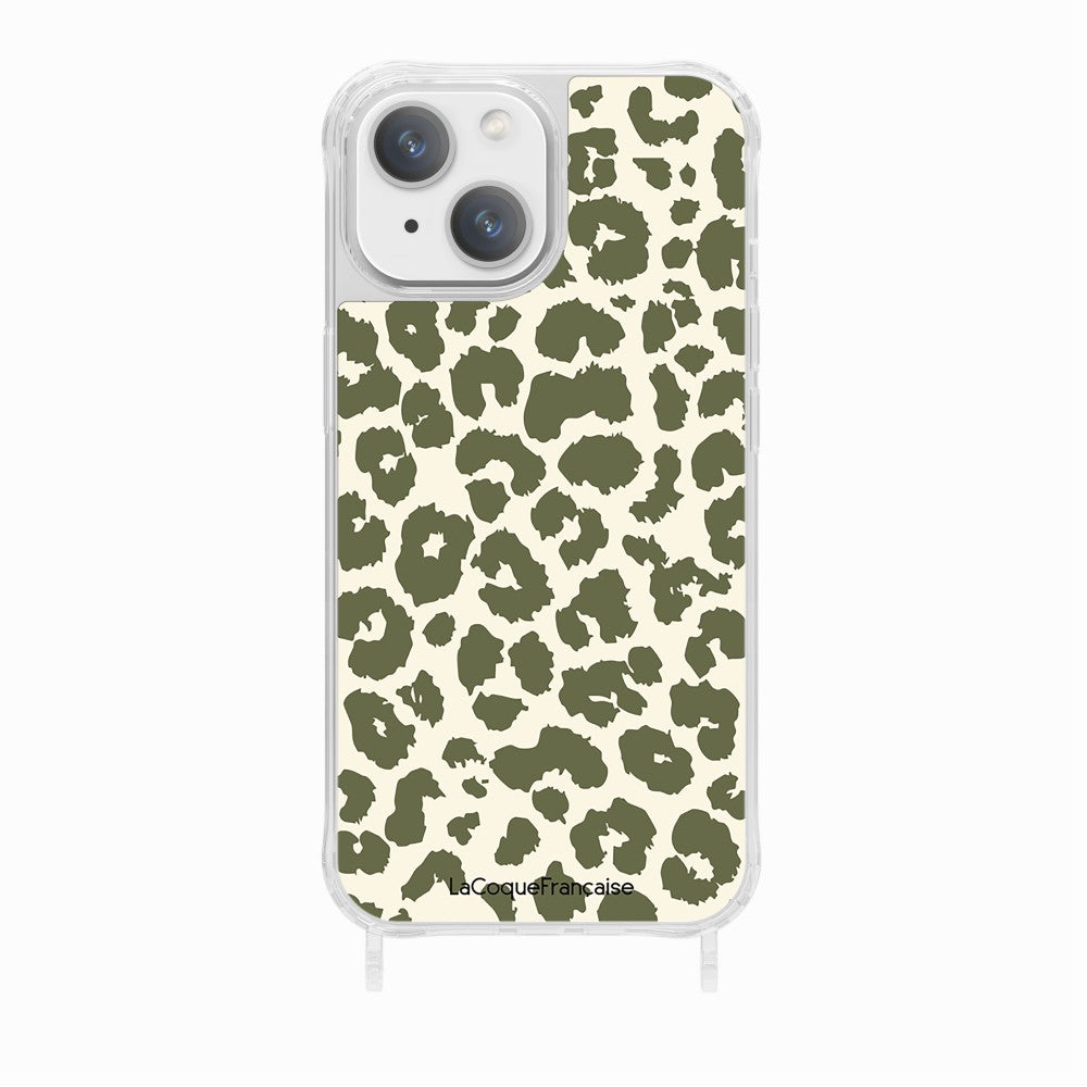 Leopard Print Ring Case Khaki