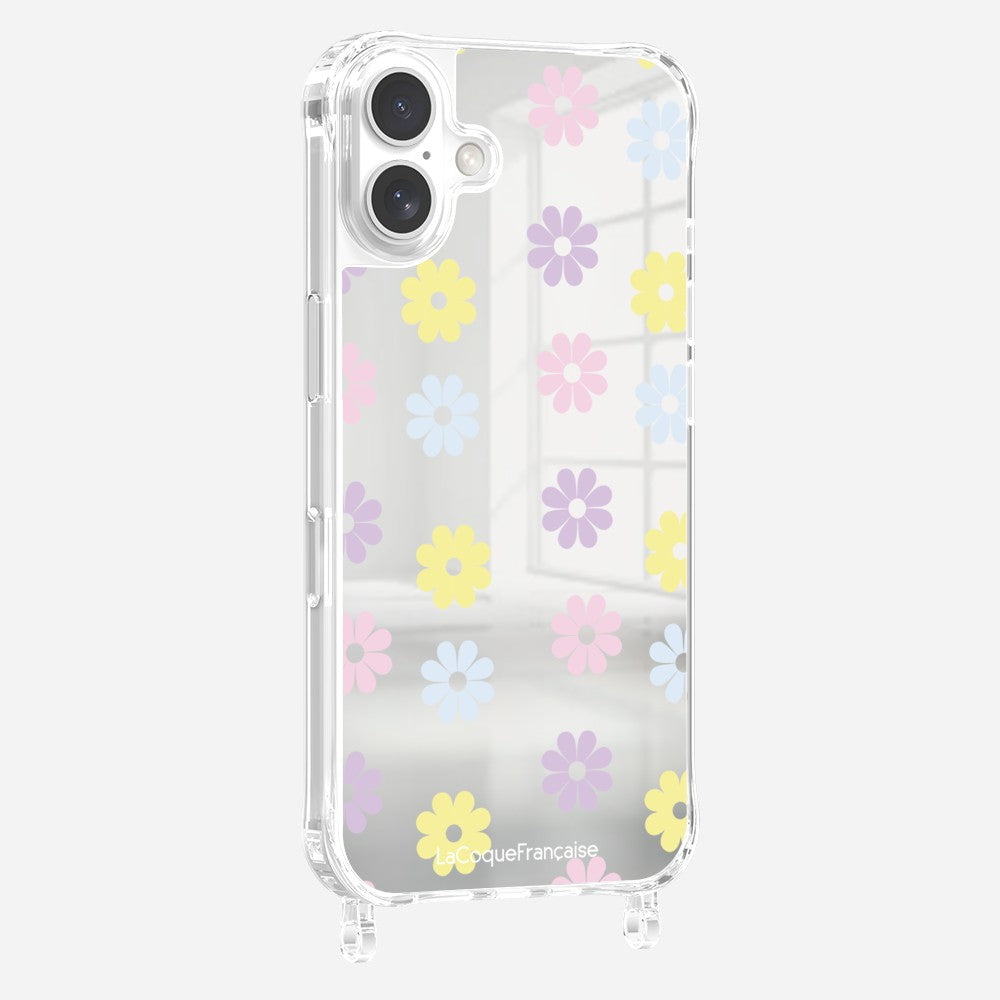 Pastel Daisy Print Ring Case