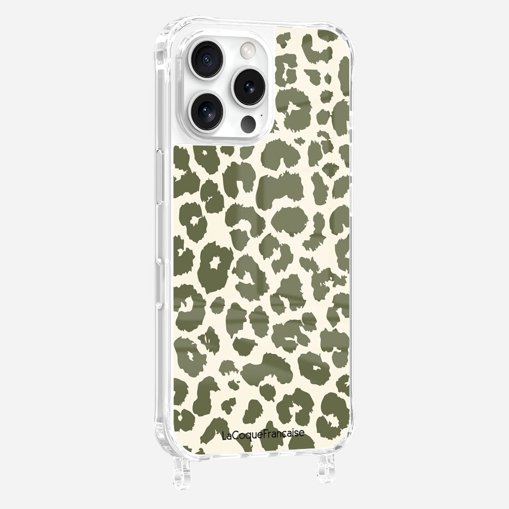 Leopard Print Ring Case Khaki