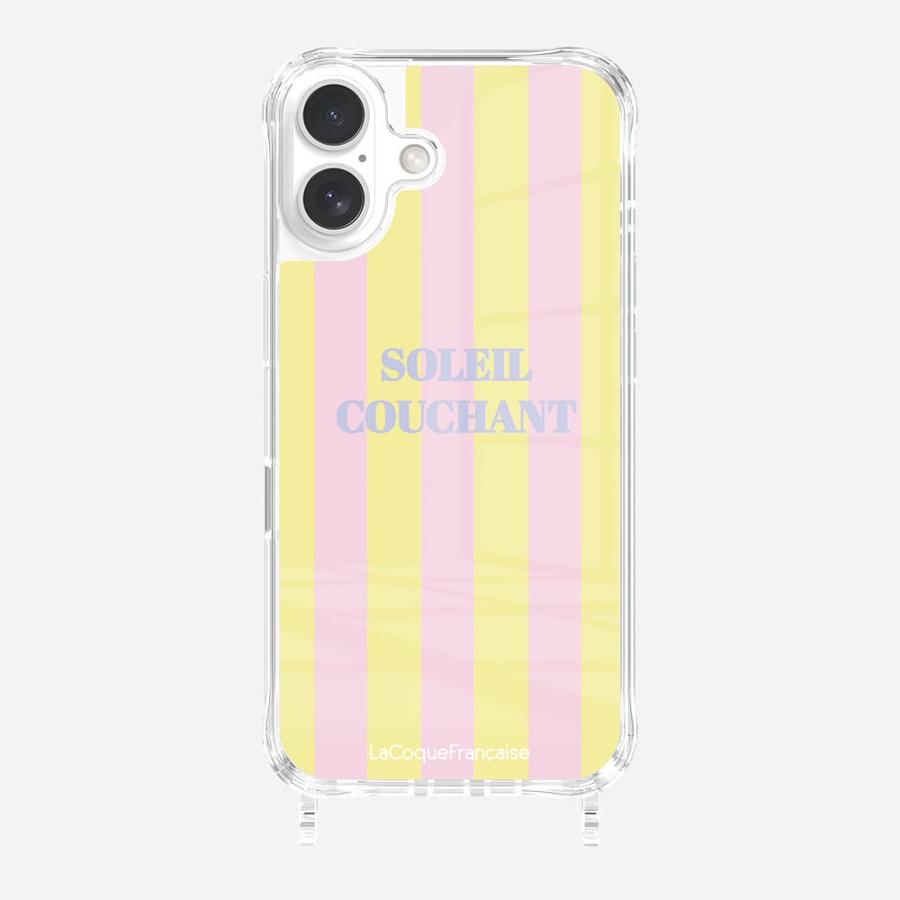 Coque Anneaux Imprimee Soleil Couchant - 35
