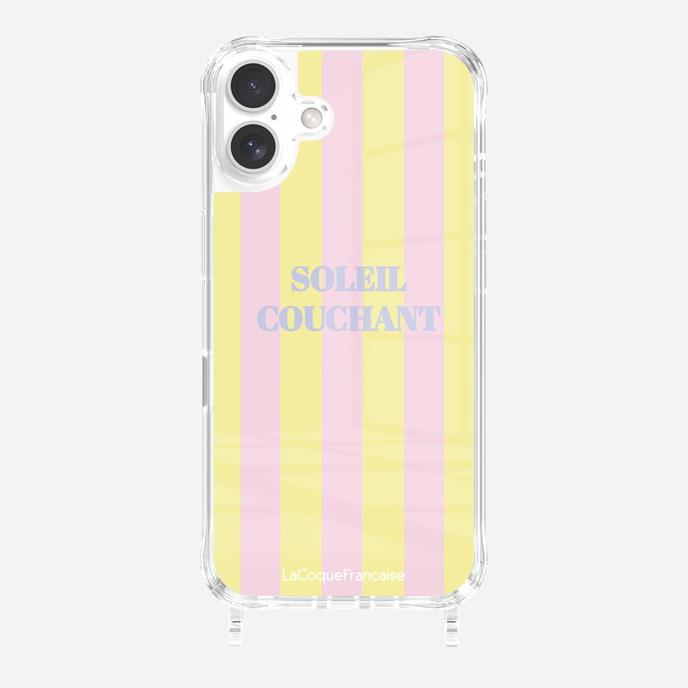 Coque Anneaux Imprimee Soleil Couchant - 36