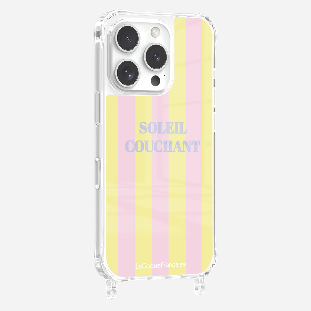 Sunset Printed Rings Case