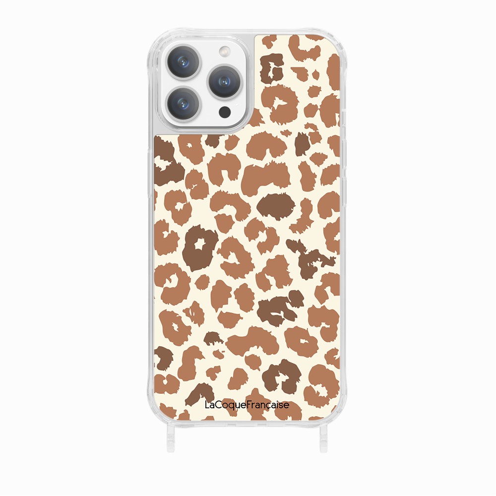 Leopard Print Ring Case Brown