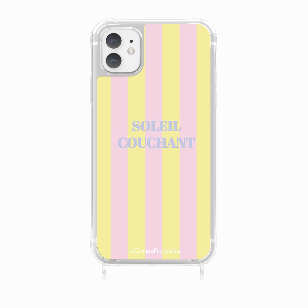 Sunset Printed Rings Case