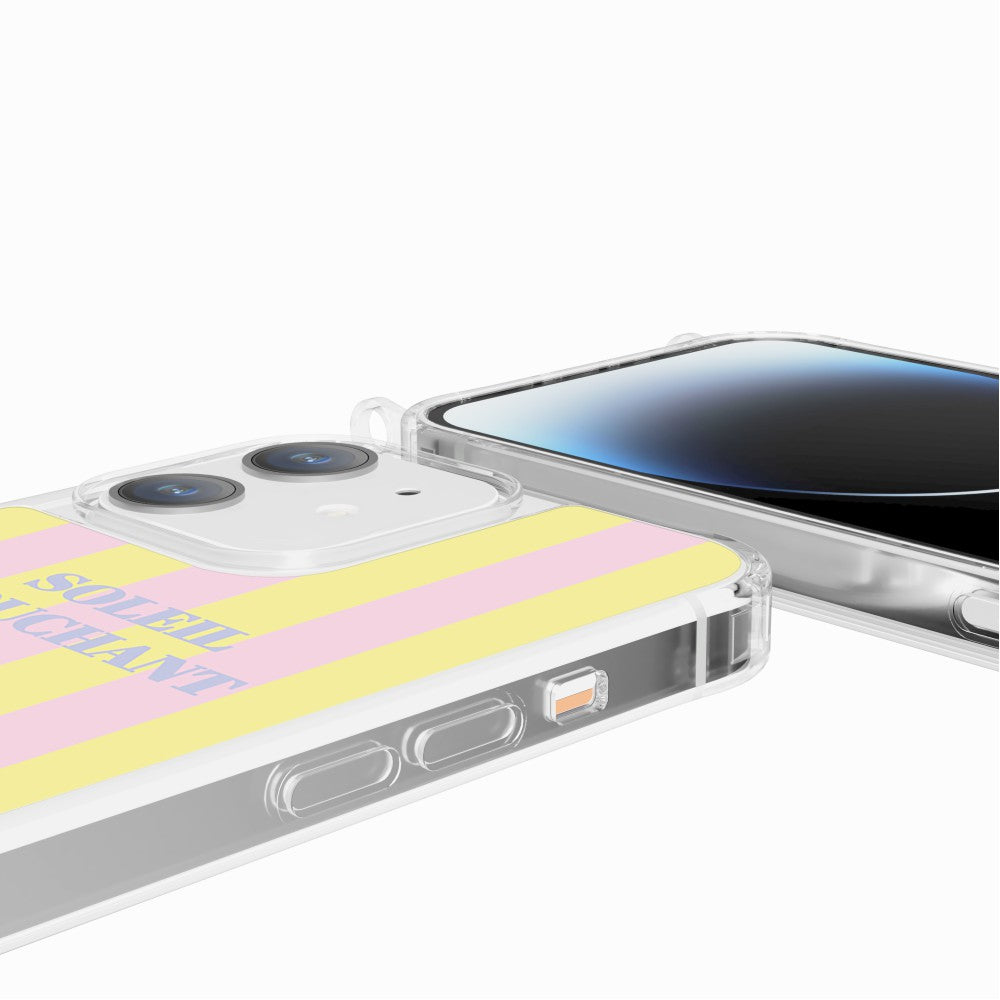 Coque Anneaux Imprimee Soleil Couchant - 80