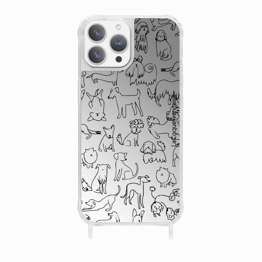 Dog Pack Printed Mirror Ring Case