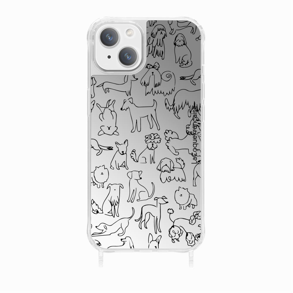 Dog Pack Printed Mirror Ring Case