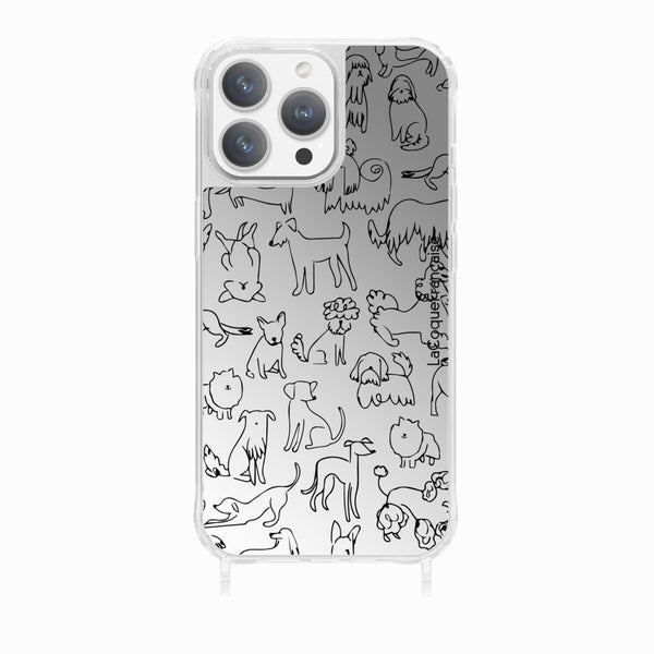 Dog Pack Printed Mirror Ring Case