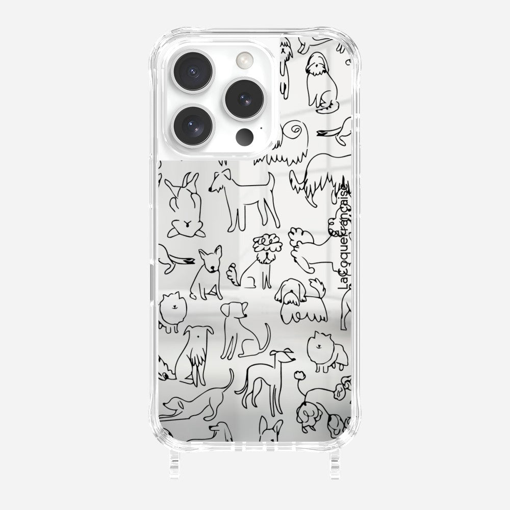 Dog Pack Print Ring Case