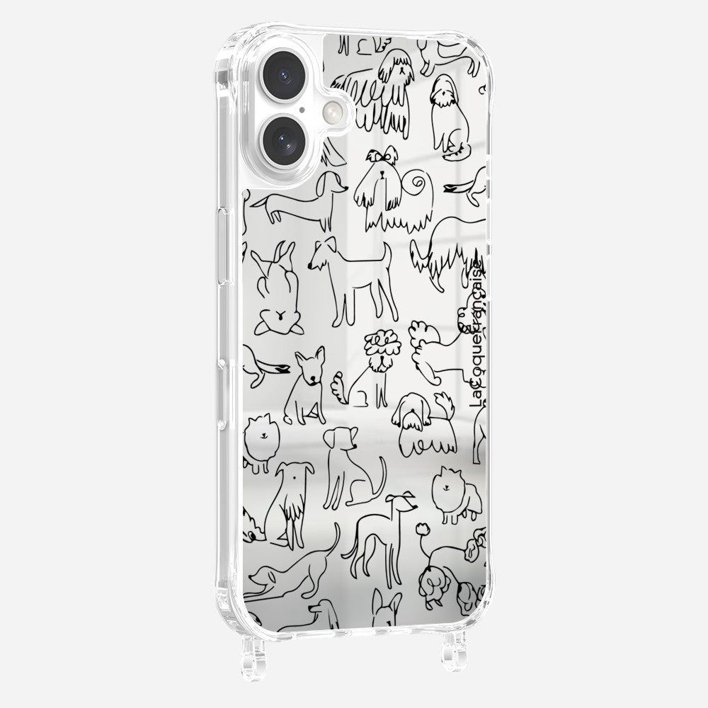 Dog Pack Print Ring Case