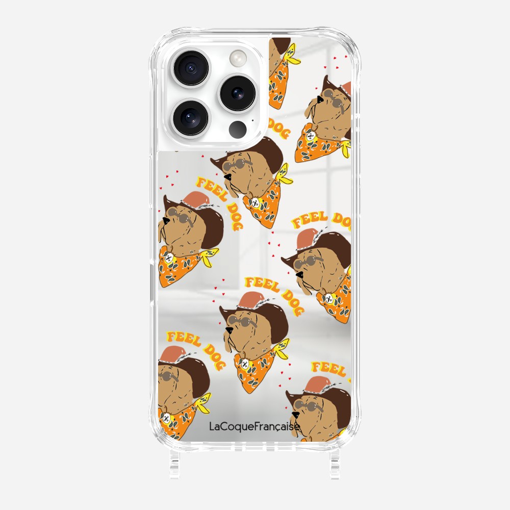 Coque Anneaux Miroir Imprimee Dog Boy