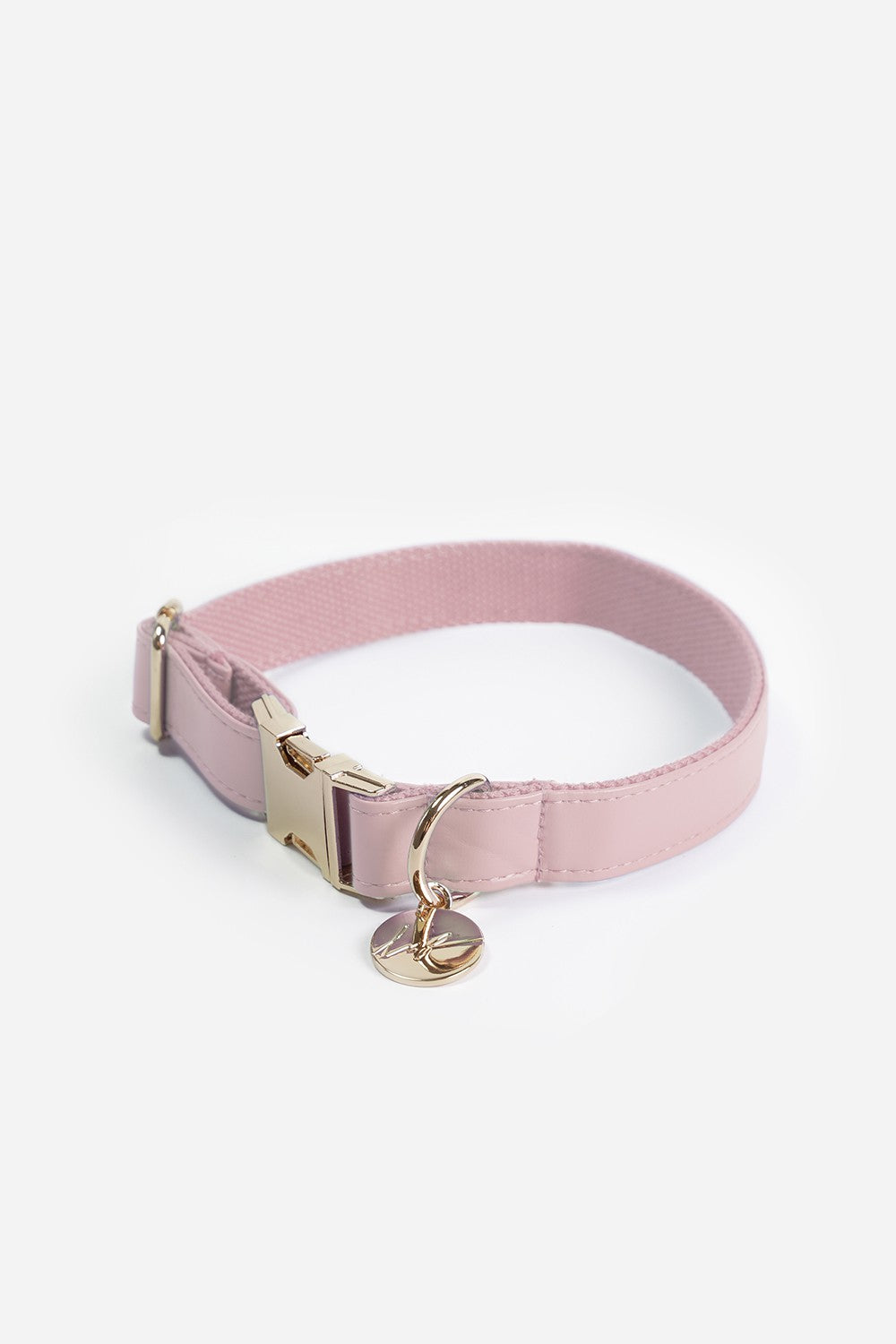 Naya pink dog collar - L