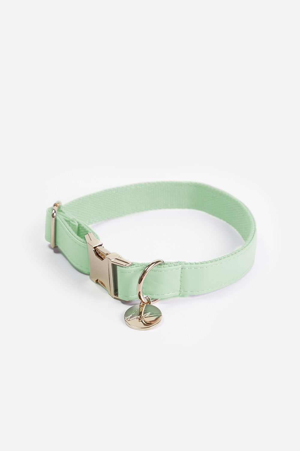 Naya green dog collar - L