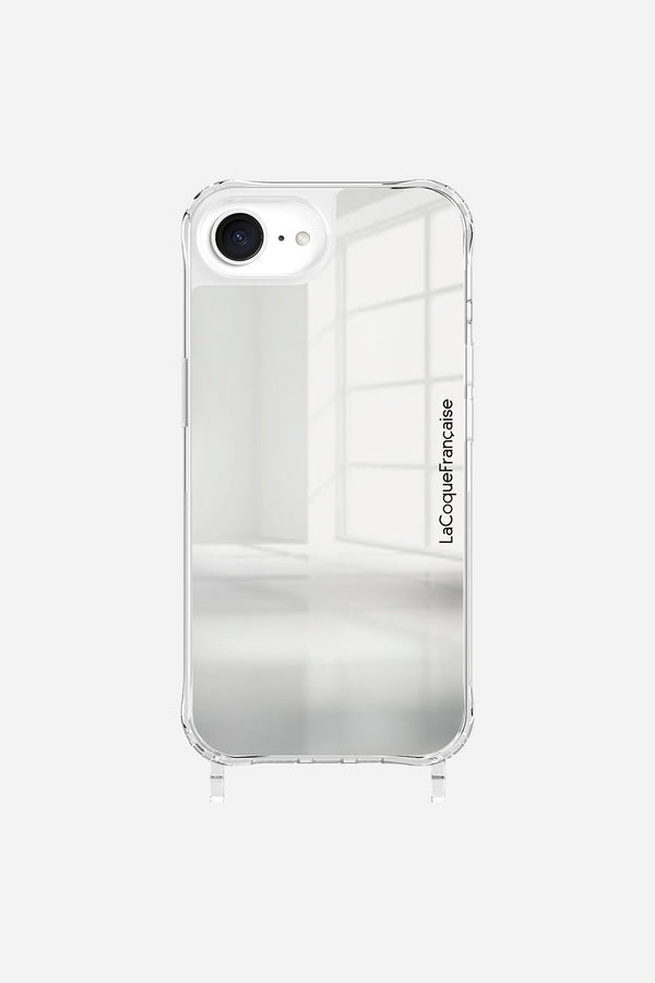Coque Anneaux Miroir Argent