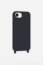 Coque Anneaux Soft Touch Noir