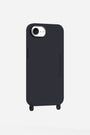 Coque Anneaux Soft Touch Noir