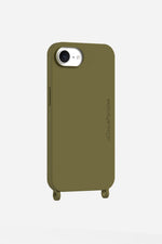Coque Anneaux Soft Touch Kaki
