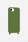 Coque Anneaux Soft Touch Vert