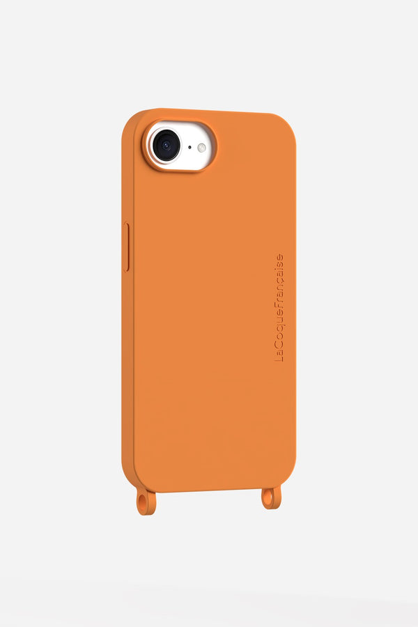 Coque Anneaux Soft Touch Camel