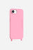 Coque Anneaux Soft Touch Rose