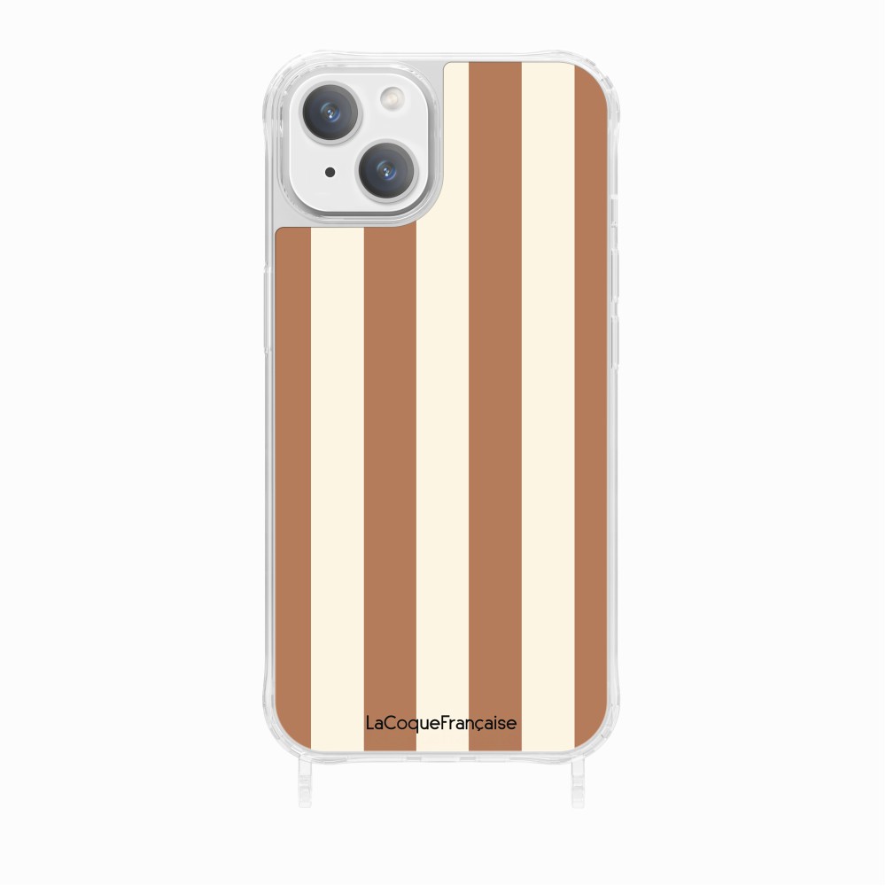 Coque Anneaux Imprimee Cappuccino