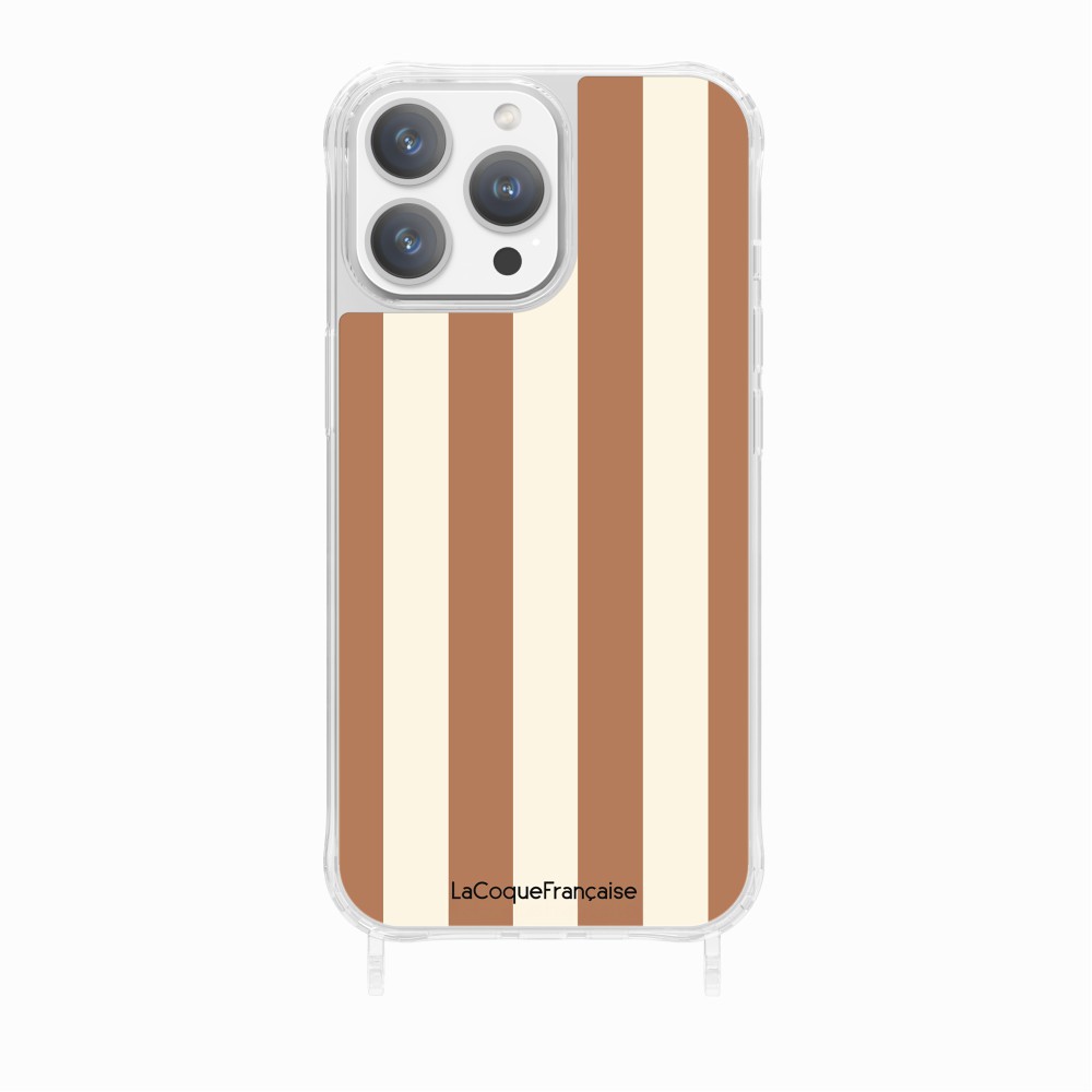 Coque Anneaux Imprimee Cappuccino