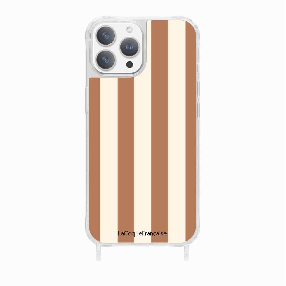 Coque Anneaux Imprimee Cappuccino