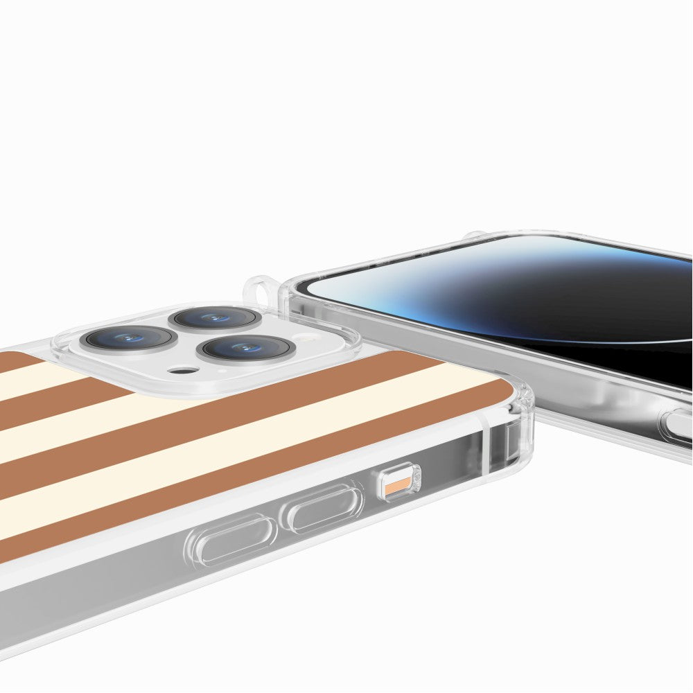 Coque Anneaux Imprimee Cappuccino - 22