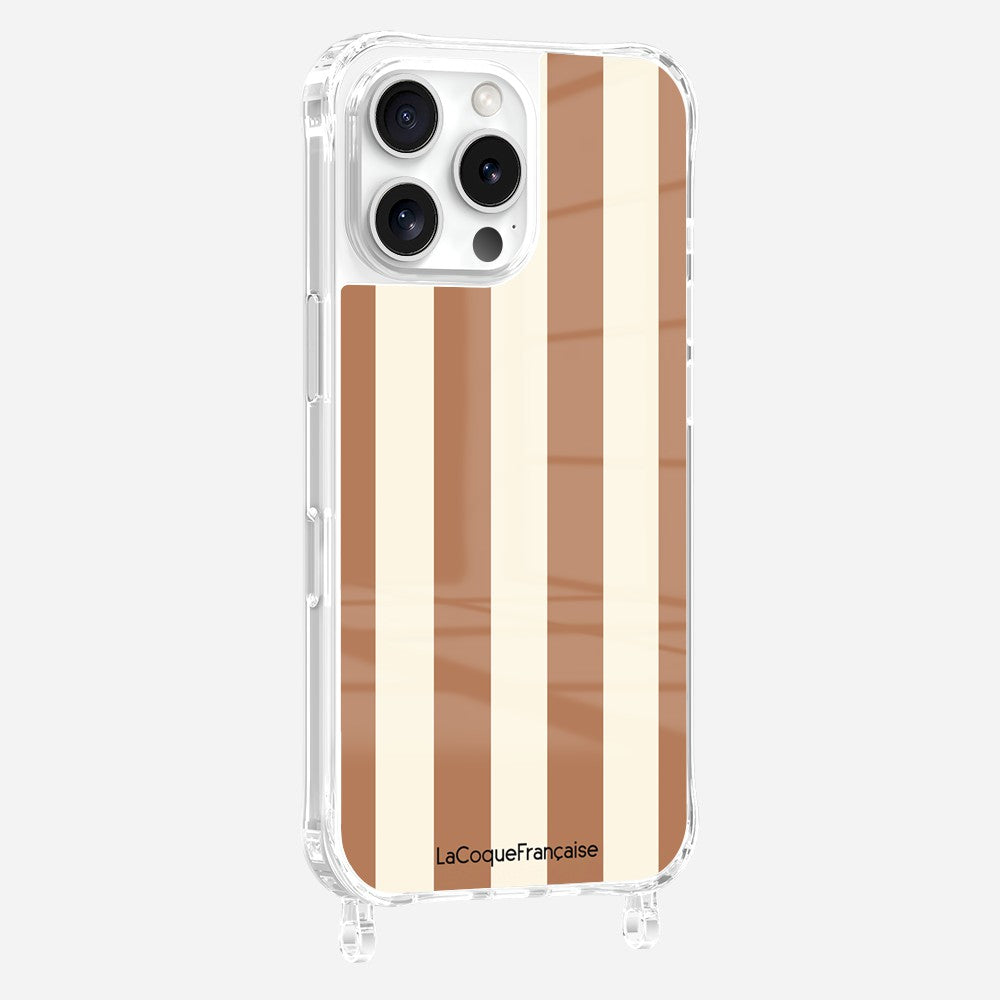 Coque Anneaux Imprimee Cappuccino