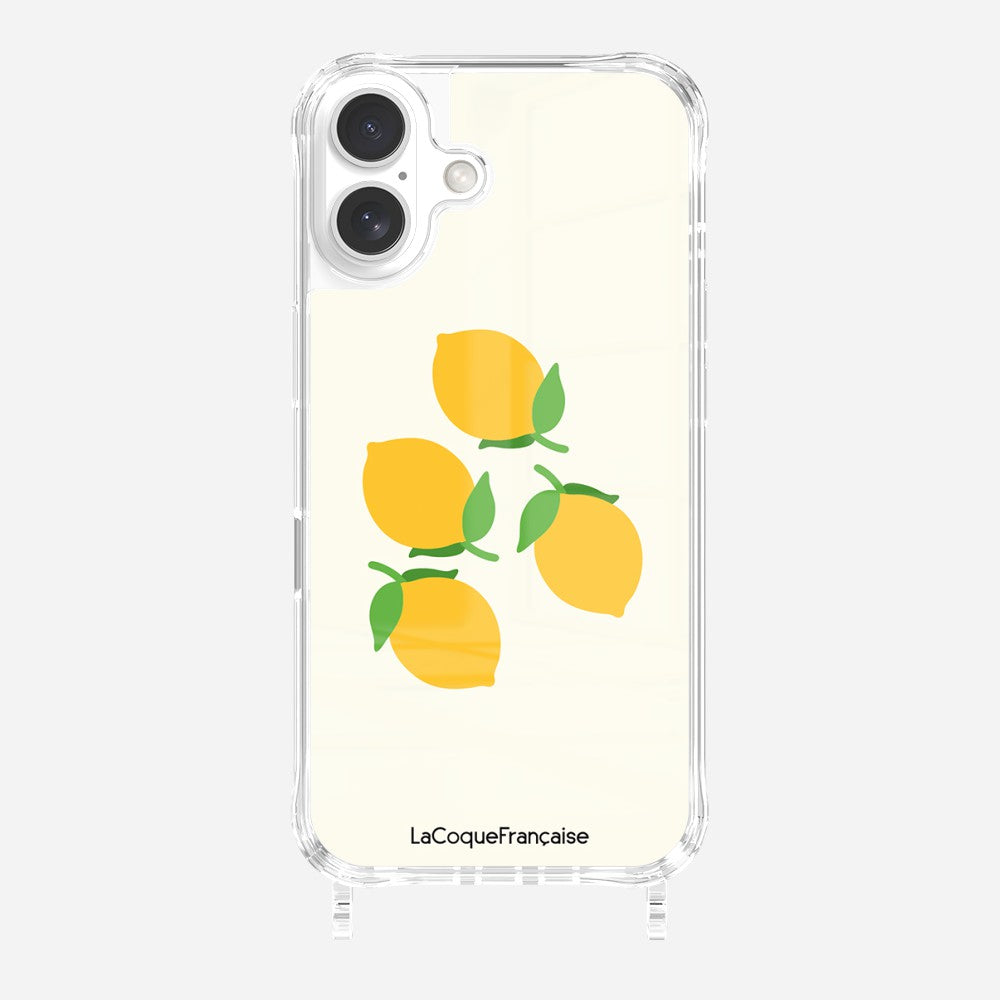 Lemon Printed Ring Case